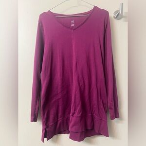 J. Jill Long Sleeve V-Neck Tunic